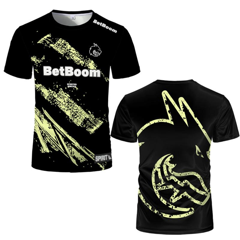 Esports Gaming Jersey - 2025 新チームスピリットジャージ Tシャツゲーム E スポーツゲームユニフォーム Tシャツトッププレーヤードンク