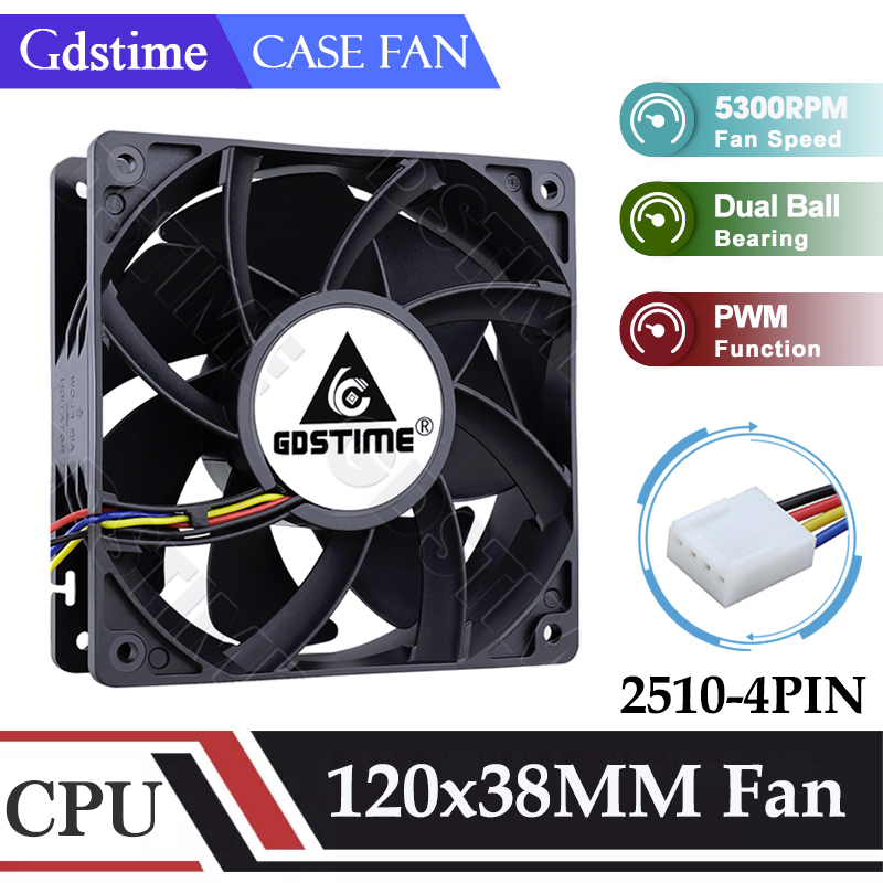 Esports Gaming Fan - Gdstime 120mmファン 24V 12V 5V USB
