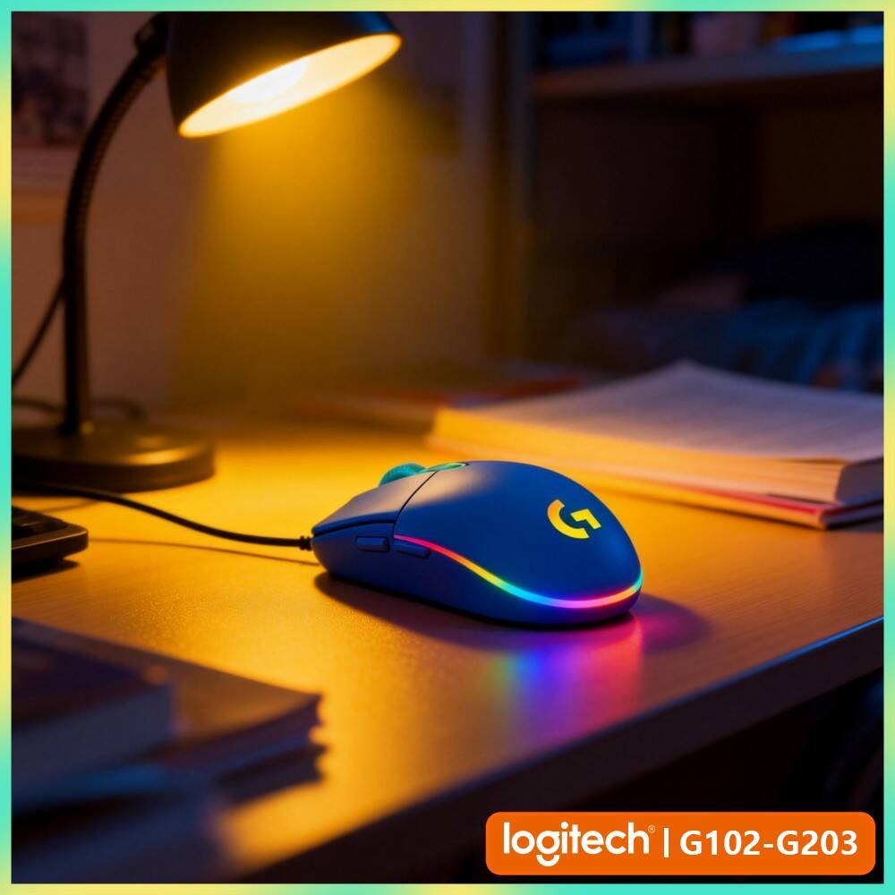 Esports Gaming Tournaments - ロジクール G102 有線ゲーミングマウス 6つのカスタムキー 16.800万RGBカラー eスポーツトーナメントや日常のゲームプレイに最適