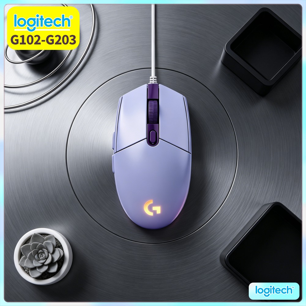 Esports Gaming Tournaments - ロジクール G102 有線ゲーミングマウス、1680万RGBカラー、1000Hzポーリング、6ボタン、軽量設計、eスポーツトーナメント向け