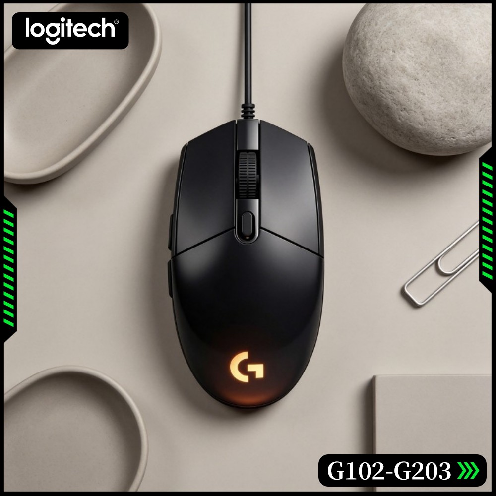 Esports Gaming Tournaments - ロジクール G102 ゲーミングマウス、2000万クリック寿命、16.800万RGBカラー、eスポーツトーナメント向けメカニカルボタン