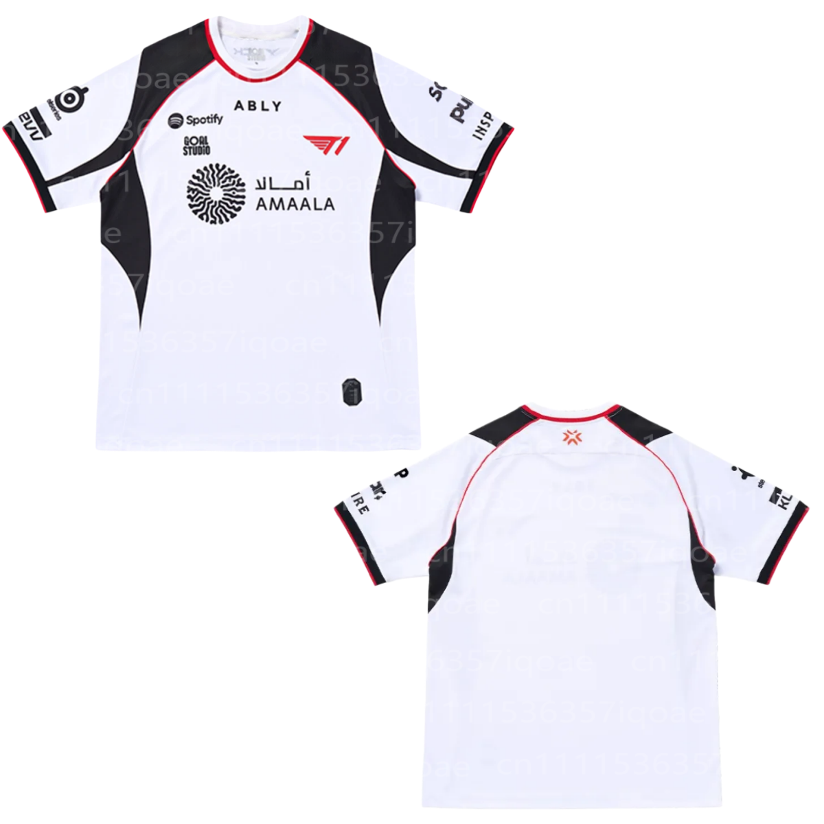 Esports Gaming T Shirt - 2026 VCT バロラント 新T1 eスポーツクラブシャツ LCK