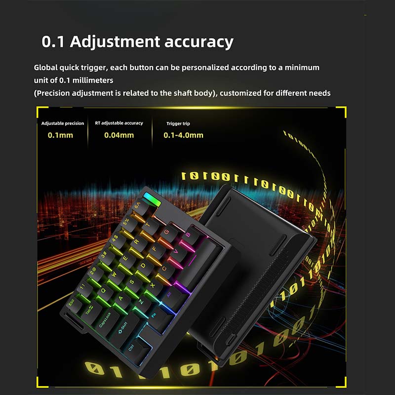 HE30 メカニカルゲーミングキーボード 29キー 磁気スイ - Esports Gaming Keyboard のレビューと価格