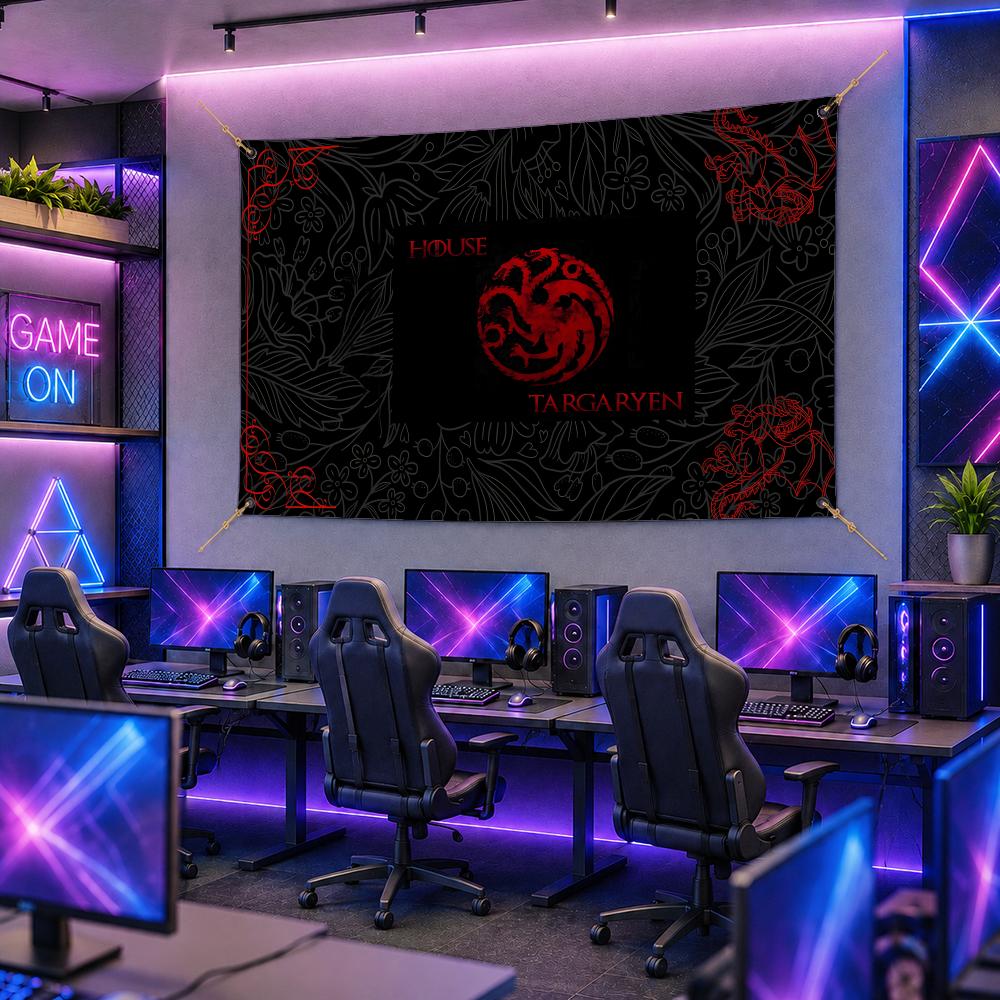 有名な一族 H-House TargaryenS フラッグ  - Esports Gaming House のレビューと価格