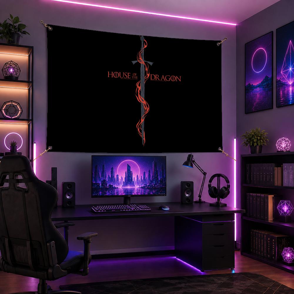 有名な一族 H-House TargaryenS フラッグ  - Esports Gaming House のレビューと価格