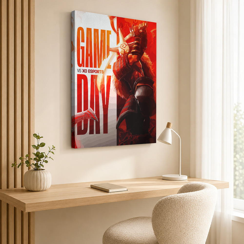 Game Day VS XO Esports フレーム付きキ - Esports Gaming Photo のレビューと価格