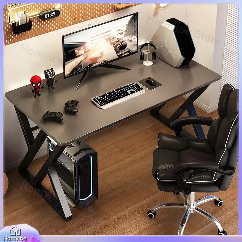 モダンミニマリストコンピューターデスク、ホームオフィス、ゲー - Esports Gaming Setup のレビューと価格