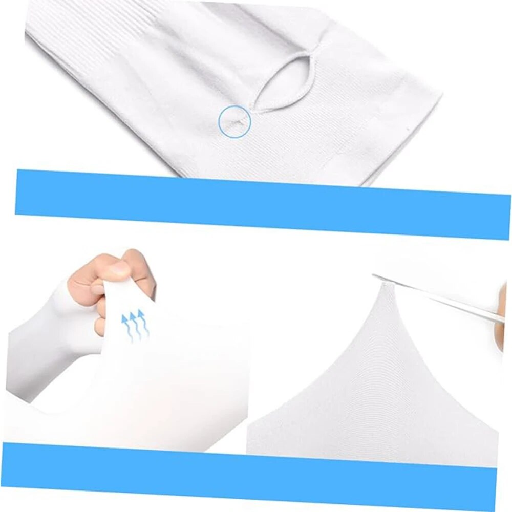 1 ペアアームガードスリーブ親指穴保護スリーブホルダー太陽  - Esports Gaming Arm Sleeve のレビューと価格