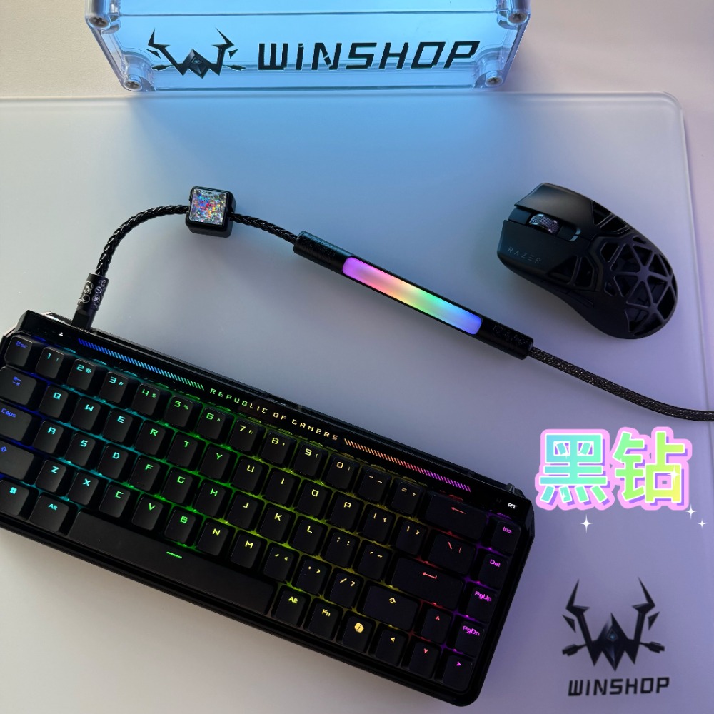 WINSHOP 1.5M ESports 8K 航空ケーブル - Esports Gaming Keyboard のレビューと価格