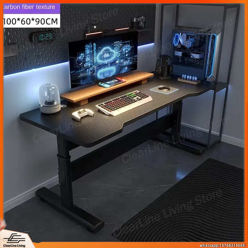 高さ調節可能な電動スタンディングゲーミングデスク、eスポーツ - Esports Gaming Setup のレビューと価格