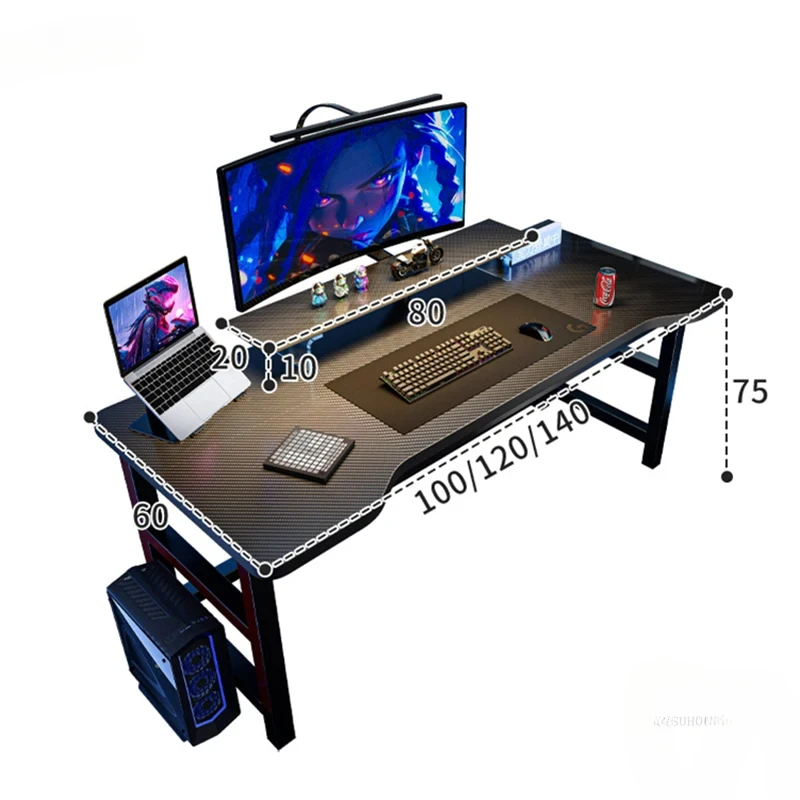 高級デスクトップコンピューターデスク ホームeスポーツゲーミ - Esports Gaming House のレビューと価格