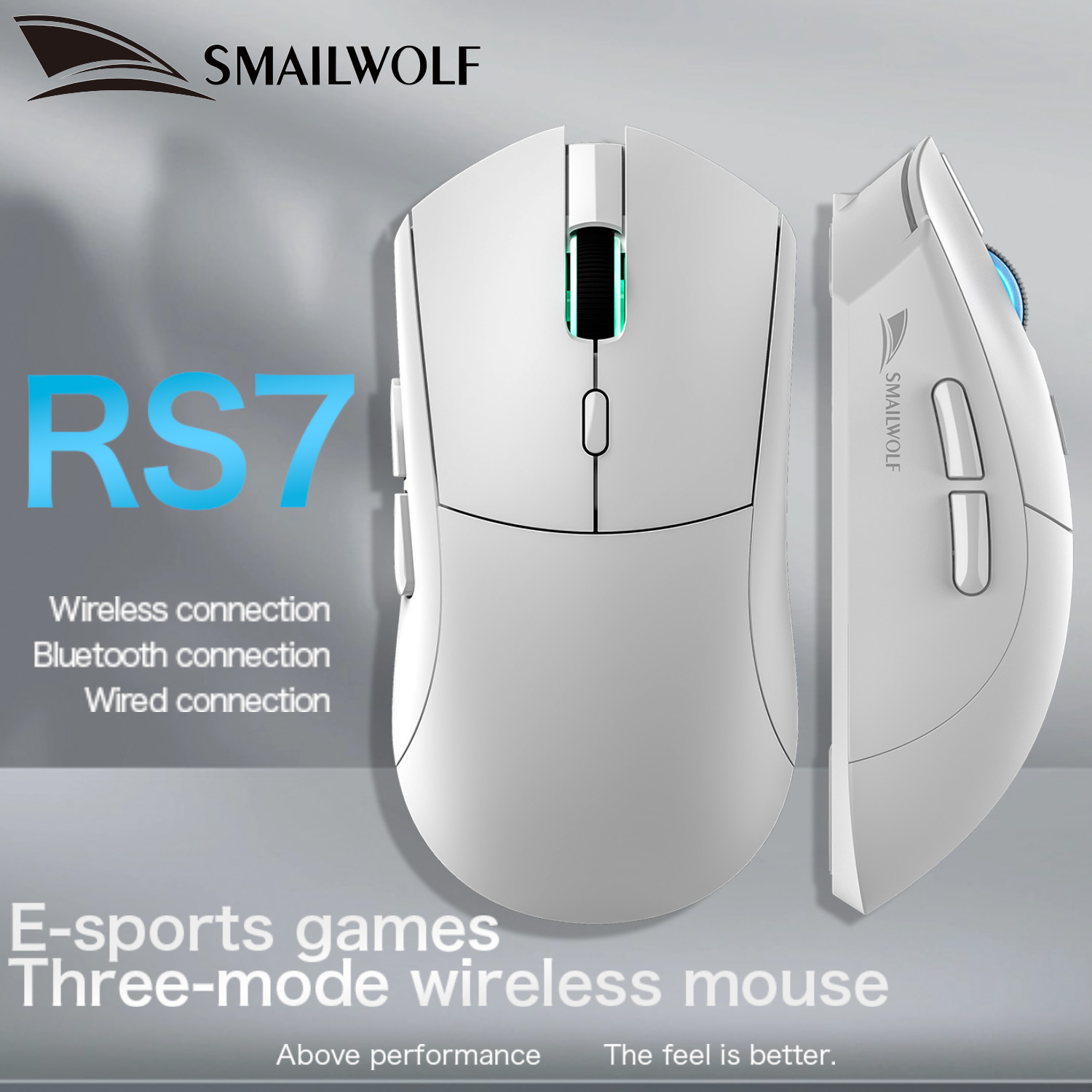 SMAILWOLF RS7 ゲーミングマウス Bluetoo - Esports Gaming Business のレビューと価格
