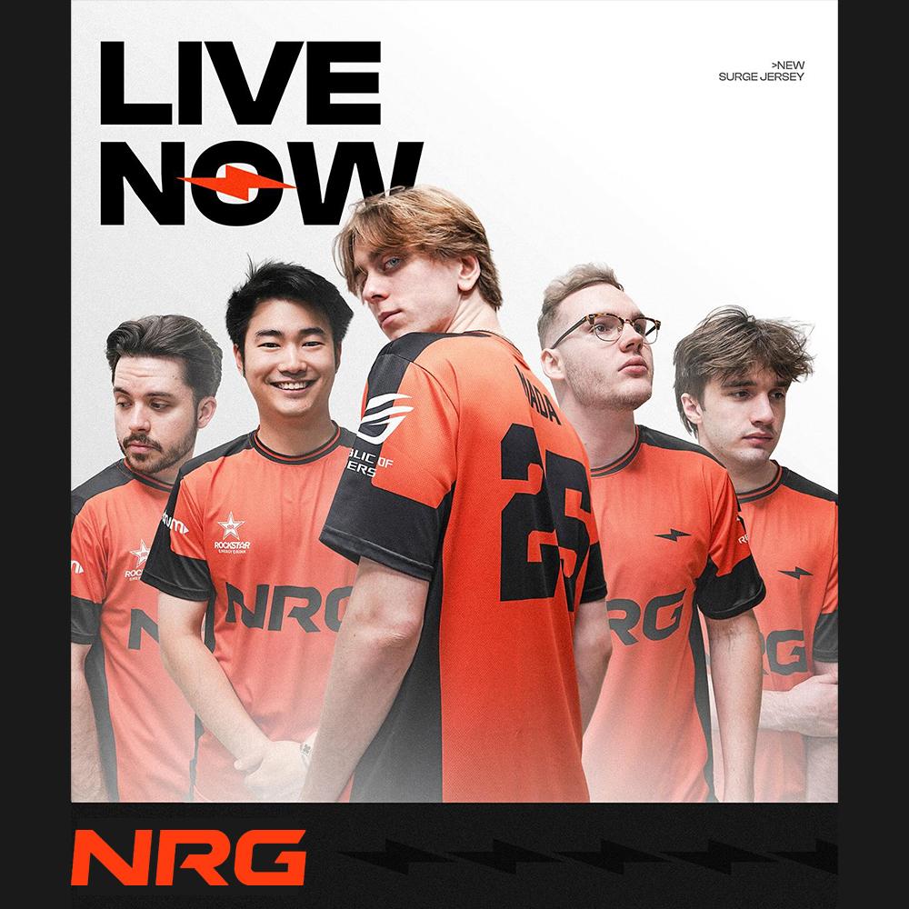 2025 NRG Esports サージ ジャージ ヴァロラ - Esports Gaming T Shirt のレビューと価格