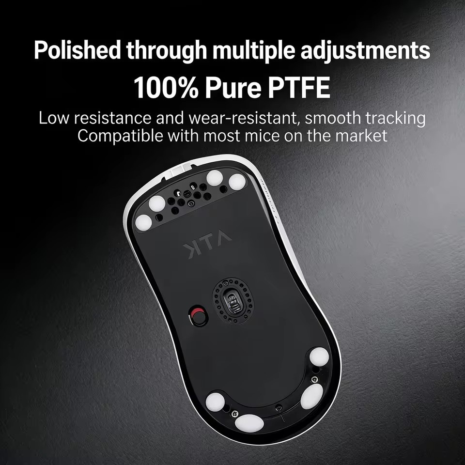 ATK クリスタルジェイド マウススケート 100% PTF - Esports Gaming Pcs のレビューと価格