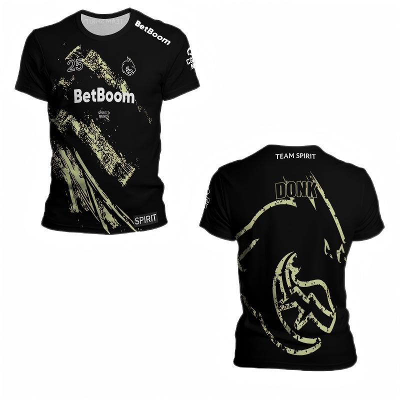 2025 新チームスピリットジャージ Tシャツゲーム E ス - Esports Gaming Jersey のレビューと価格