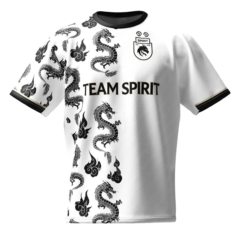 2025 新チームスピリットジャージ Tシャツゲーム E ス - Esports Gaming Jersey のレビューと価格