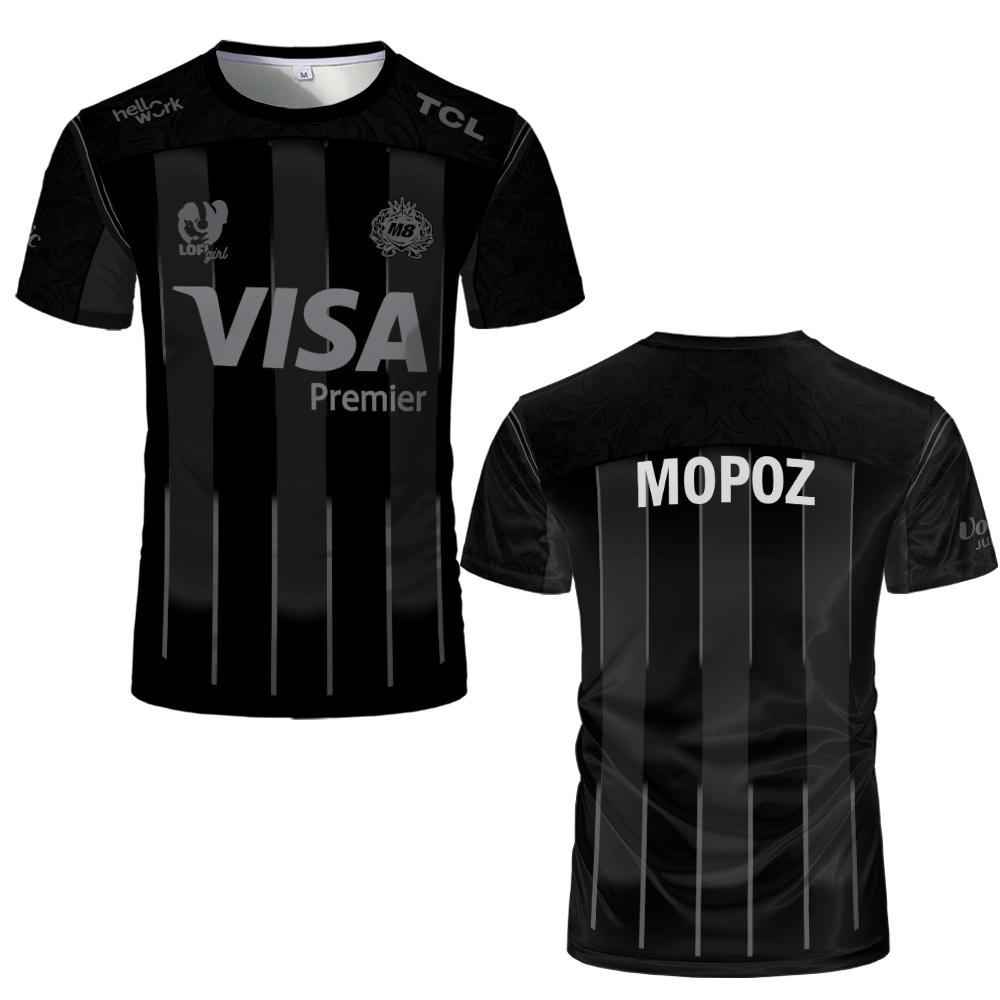 新しいジェントルメイツ e スポーツジャージ M8 チームメ - Esports Gaming T Shirt のレビューと価格