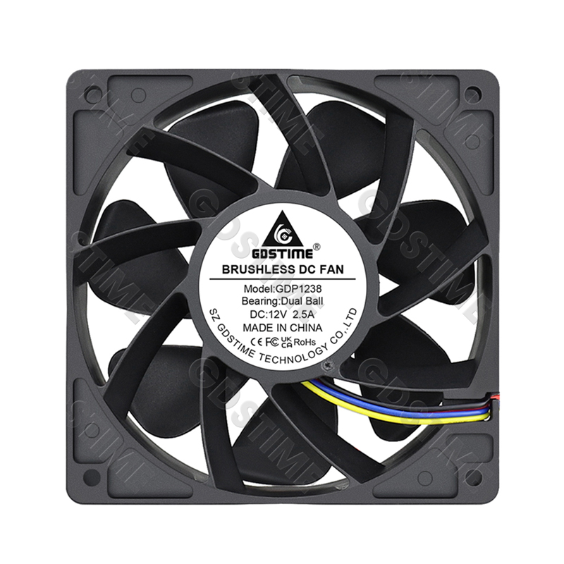 Gdstime 120mmファン 24V 12V 5V US - Esports Gaming Fan のレビューと価格