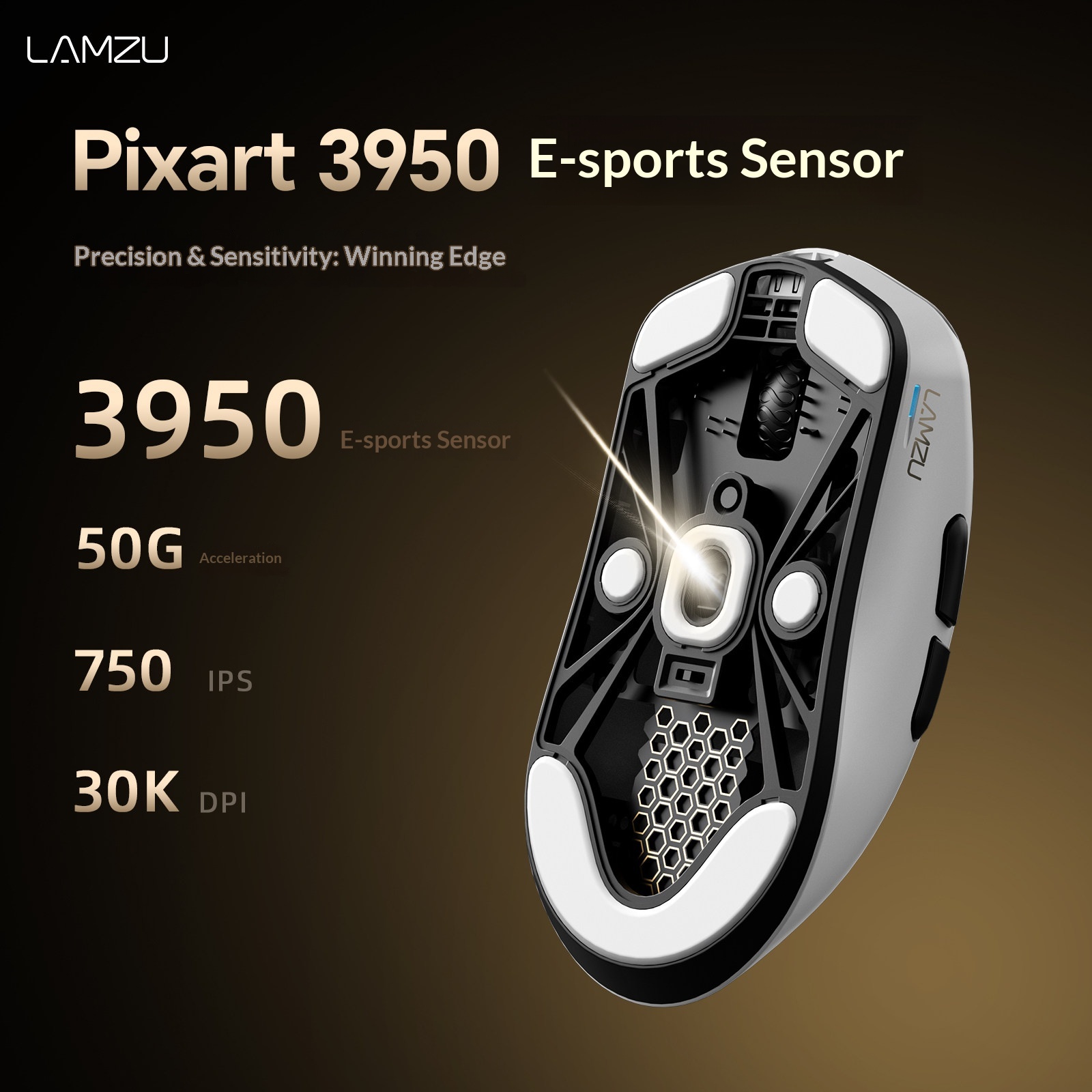 Lamzu Mayax 47g 超軽量ワイヤレスゲーミングマ - Esports Gaming Tournaments のレビューと価格