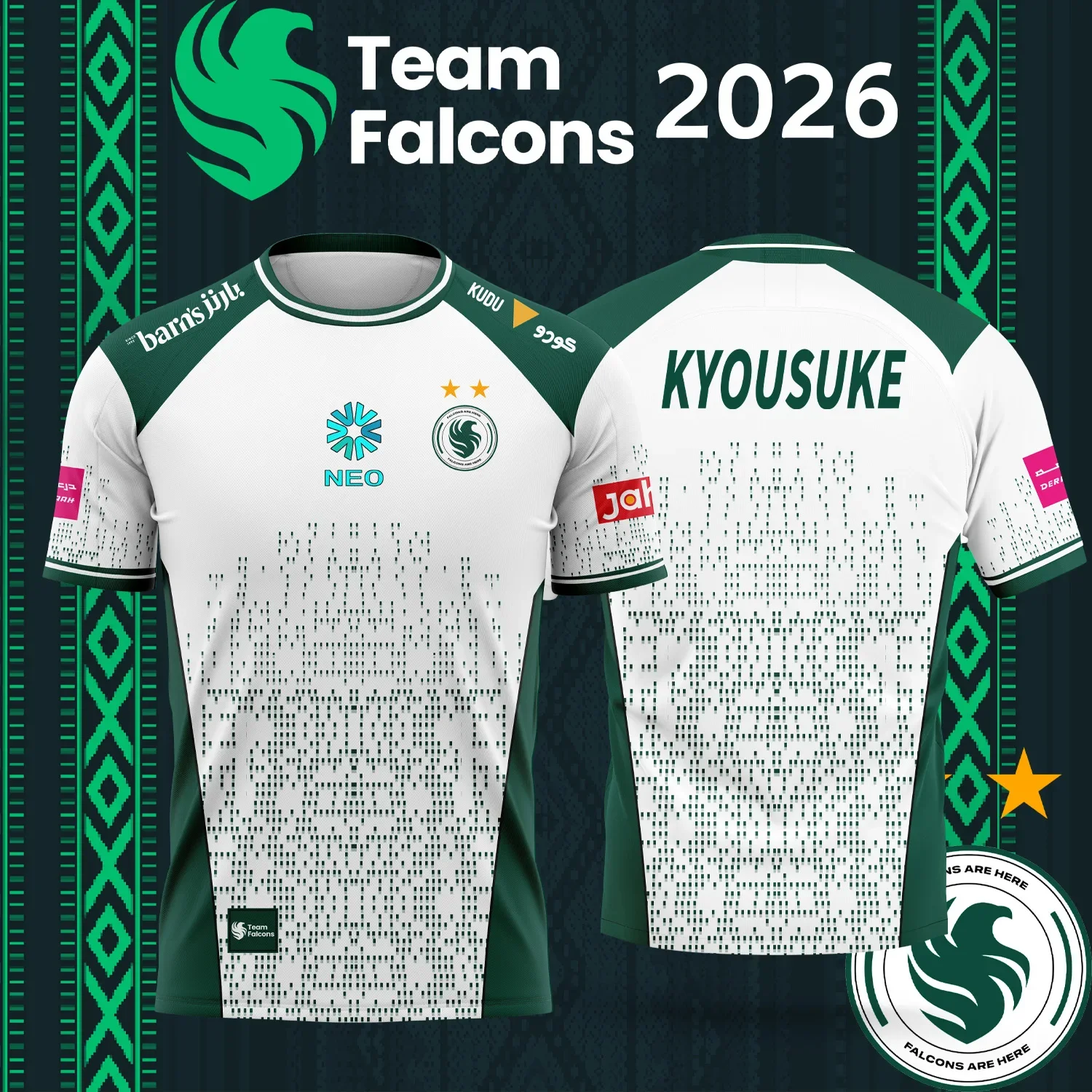 2026 新チーム ファルコンズ eスポーツチームジャージ  - Esports Gaming Jersey のレビューと価格