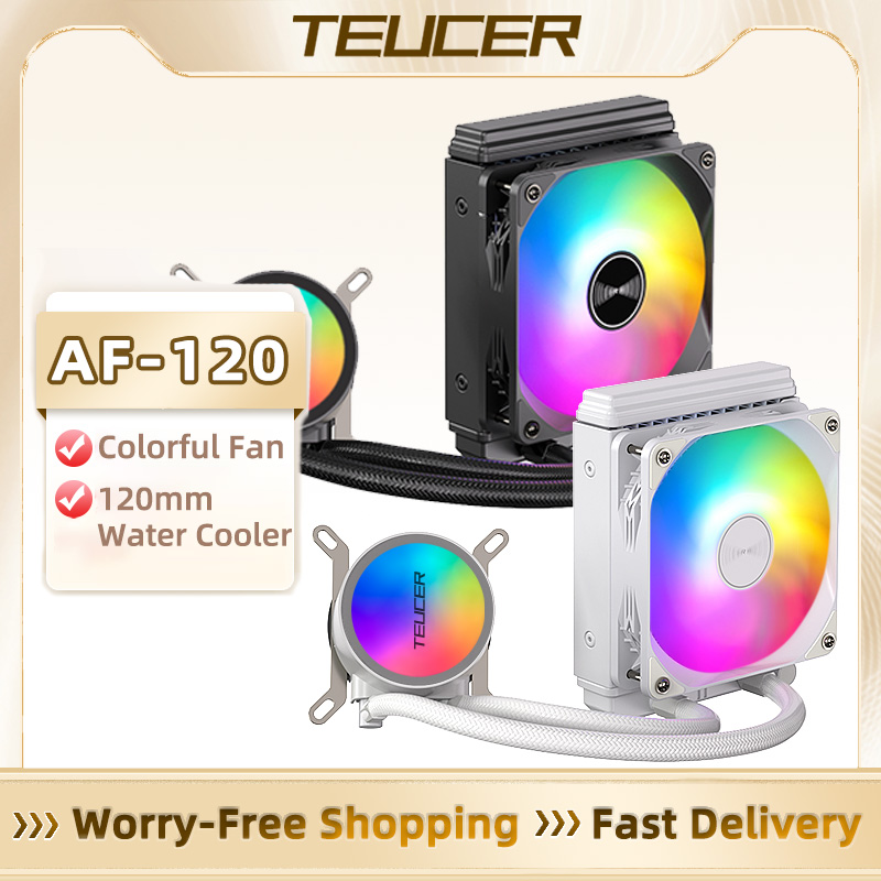 TEUCER AF-120 水クーラー 12 センチメートル - Esports Gaming Fan のレビューと価格
