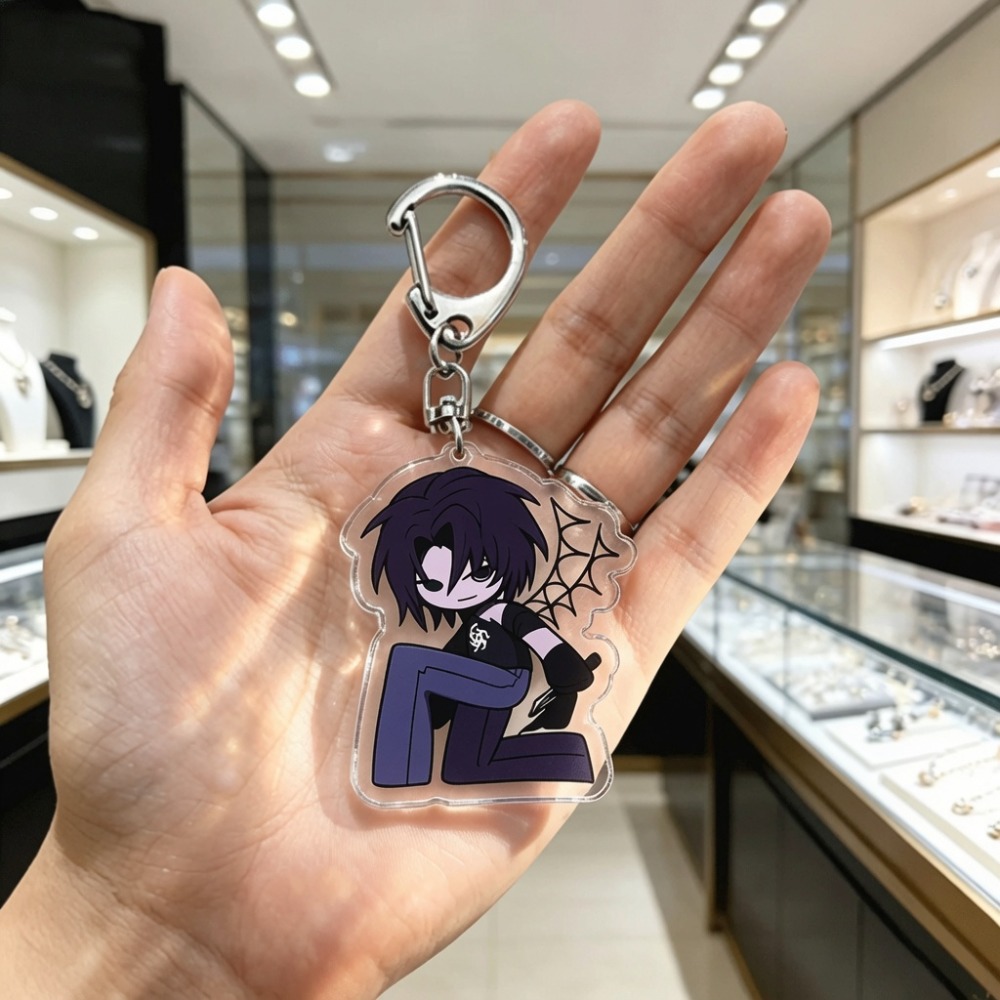 かわいい漫画ちびキーホルダーアクセサリーバッグチャーム怖いゲ - Esports Gaming Fan のレビューと価格